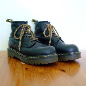 Dr. Martens Black Leather Ankle Boots (UK 4/US 6)